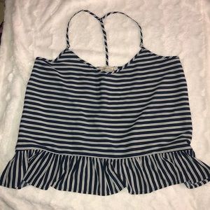 Abercrombie peplum blouse